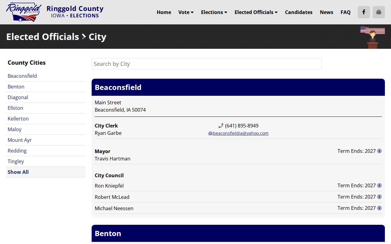 Ringgold County sex offender lookup city contact source